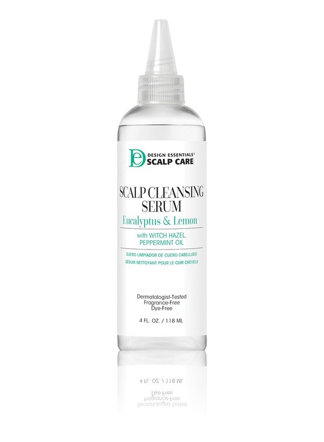 Design Essentials Scalp Cleansing Serum with Eucalyptus, Lemon, Witch Hazel & Peppermint, Scalp Cleanser, 4 fl oz (Pack of 1) - Image 1